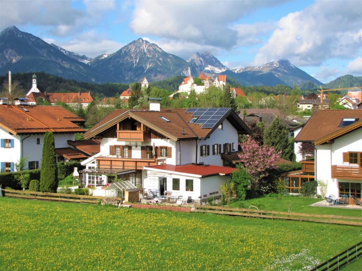 Chalet Im Haus Schlossblick Fussen Exterior foto